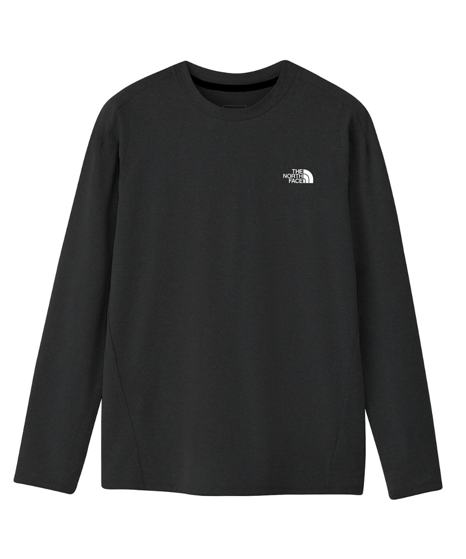 ノースフェイス Tシャツ 長袖 冷感素材 伸縮性良い ブラック XL K601C ノースフェイス Tシャツ 長袖 冷感素材 伸縮性良い ブラック XL