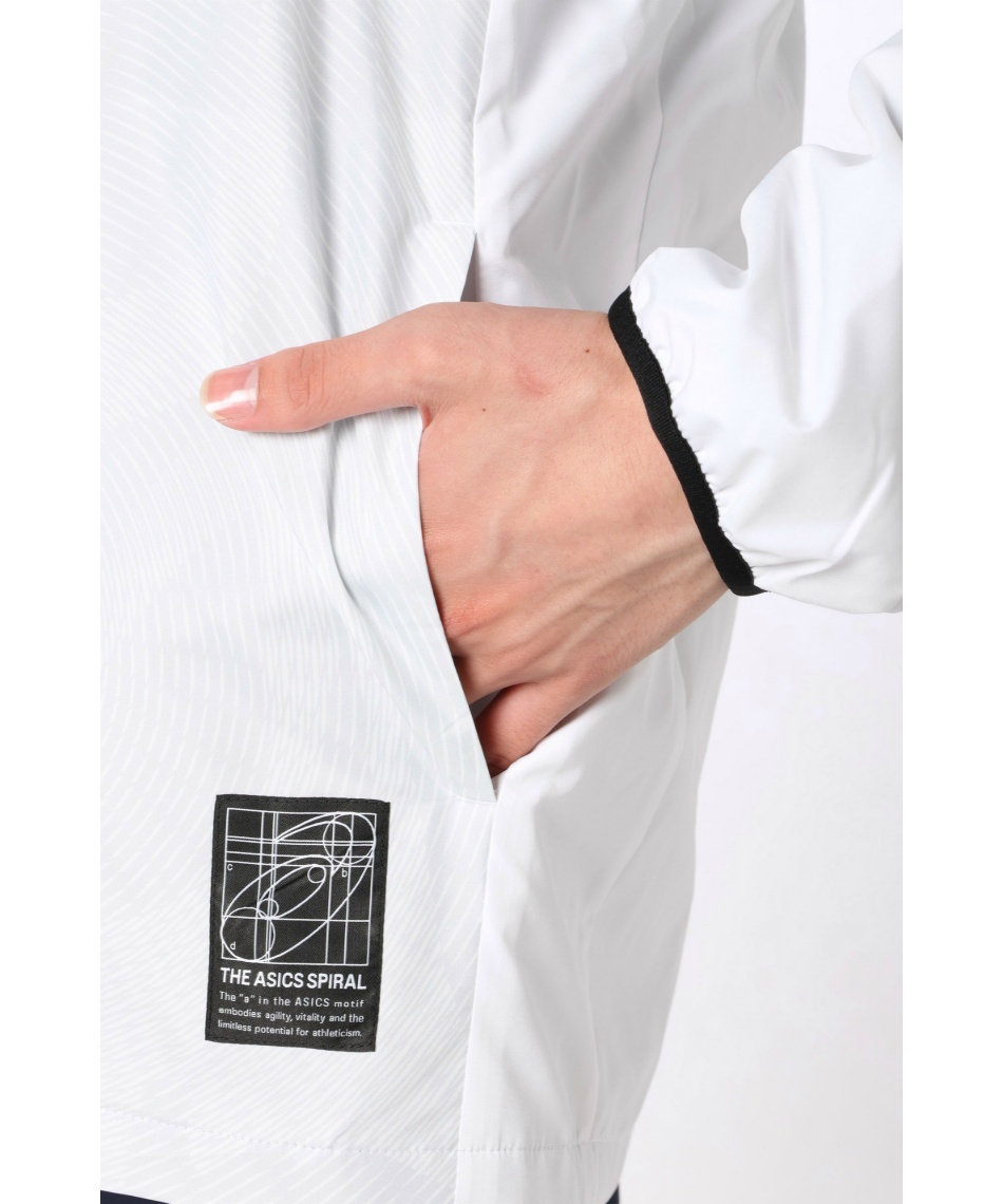 アシックス(asics) ウインドブレーカー ジャケット グラフィック 裏