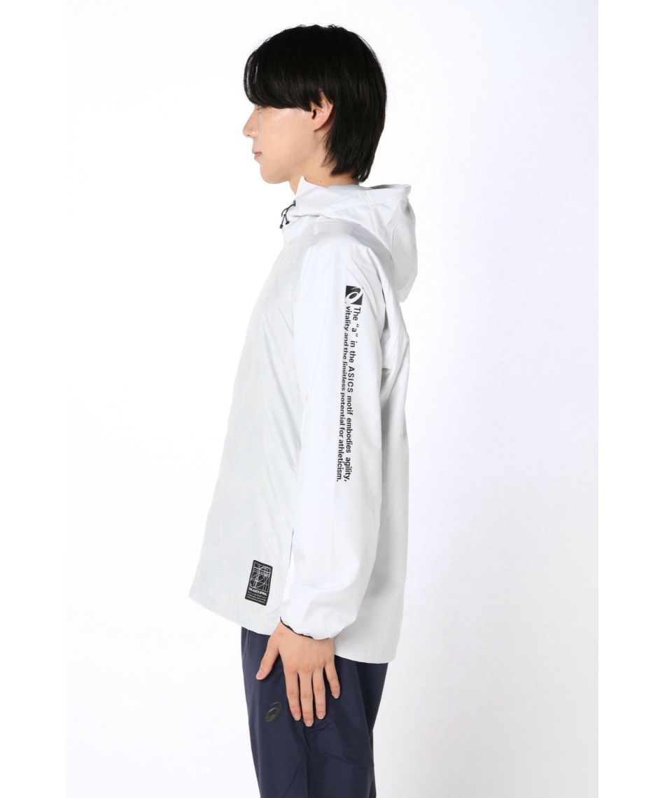 アシックス(asics) ウインドブレーカー ジャケット グラフィック 裏