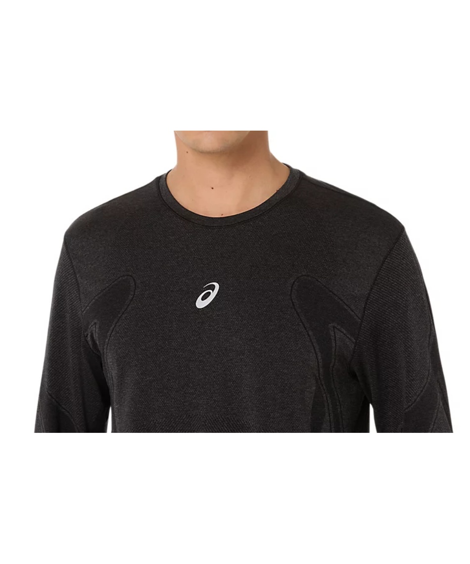 SOLD★asics アシックス★ 長袖LSize ★ アシックス(asics) ランニングウェア Tシャツ 長袖 ROADランニング