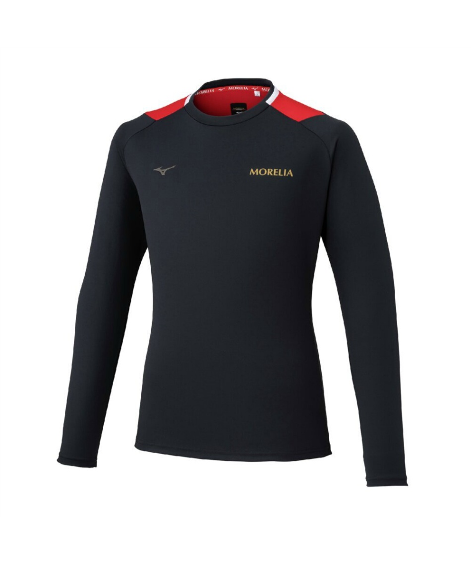 Mizuno 長袖ウェア 2XO レッド/ブラック ゲームシャツ(長袖)(バレーボール)|V2MA2122|ウエア|バレーボール