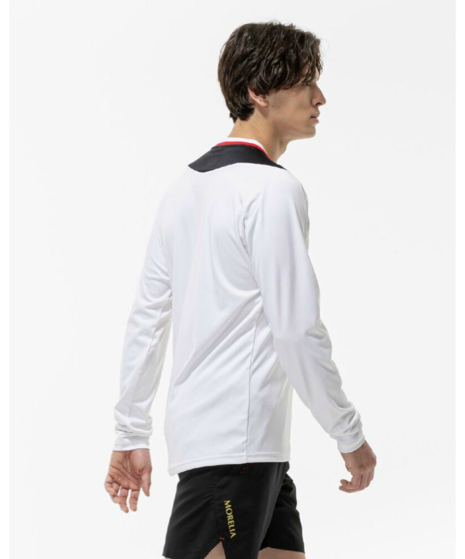 ミズノ(MIZUNO) サッカーウェア プラクティスシャツ 長袖 ON モレリア