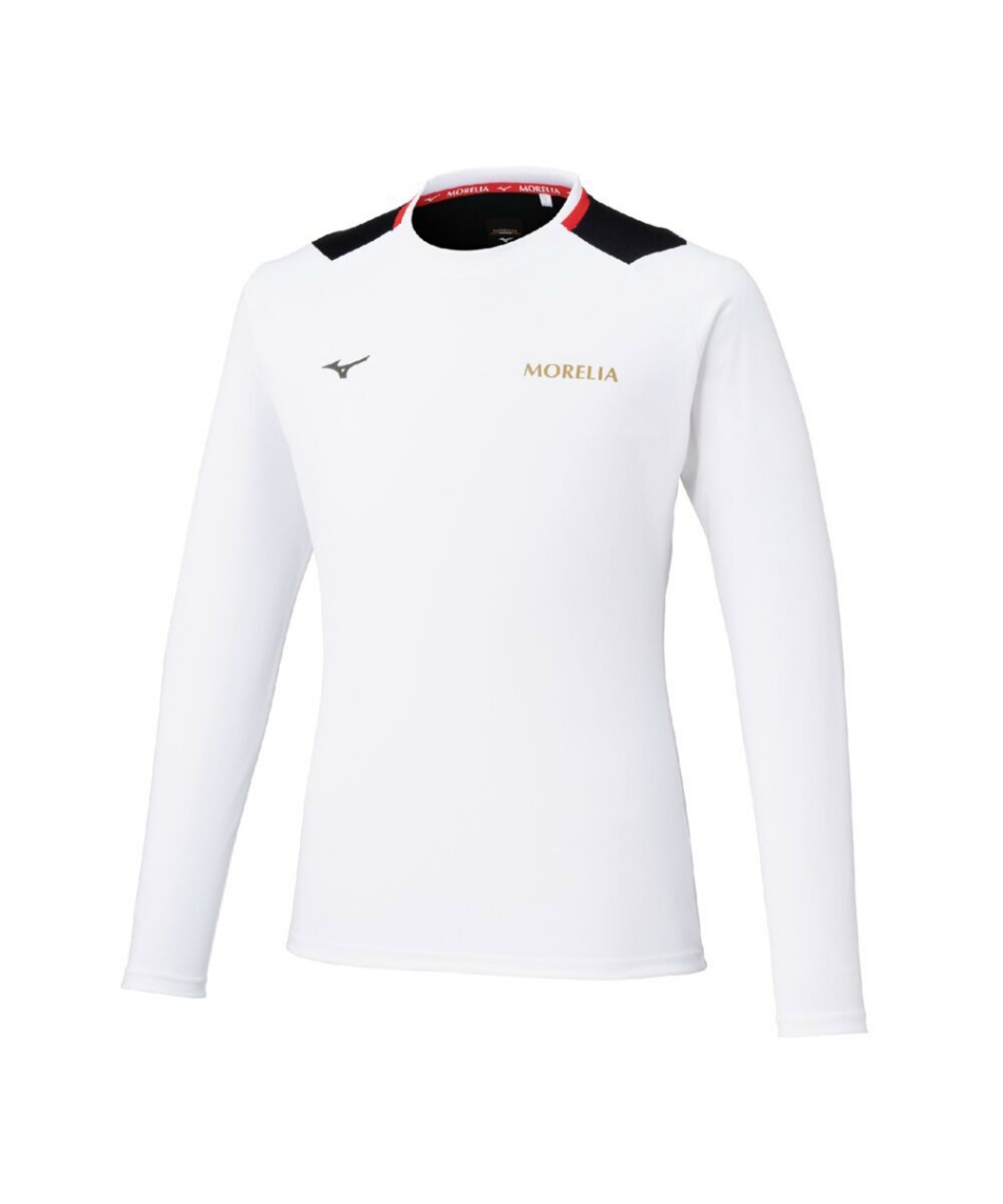 ミズノ(MIZUNO) サッカーウェア プラクティスシャツ 長袖 ON モレリア