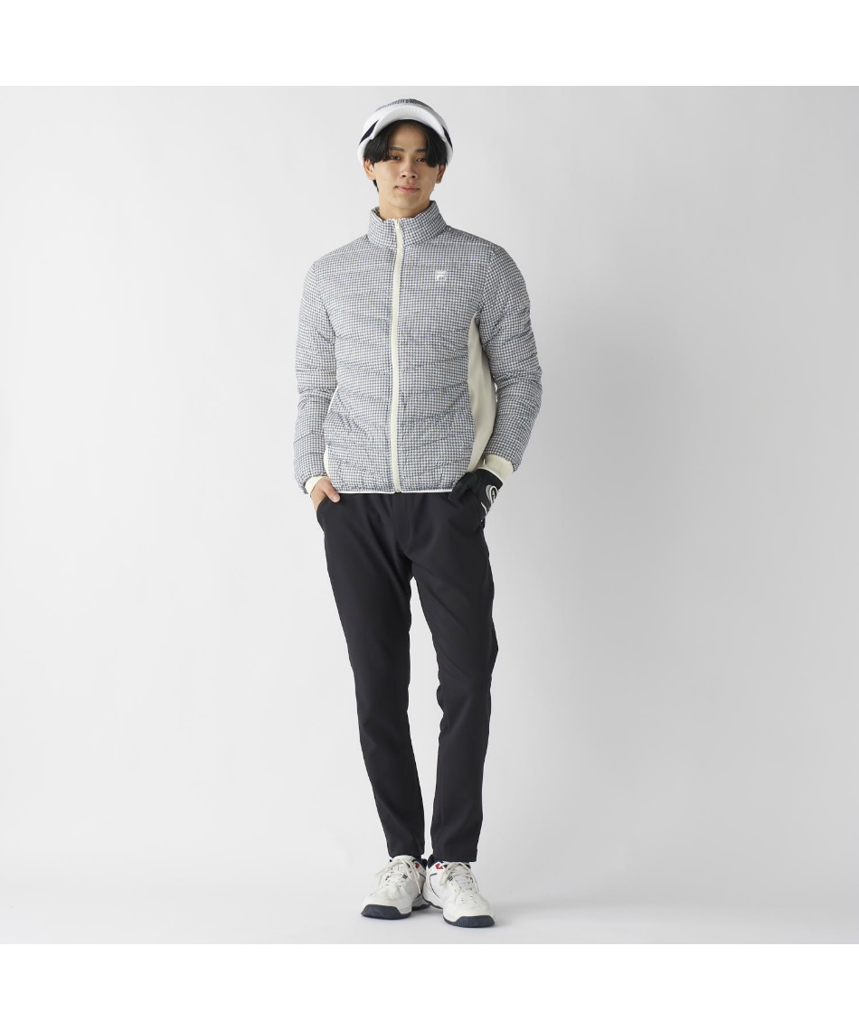 フィラ(FILA) ゴルフウェア ブルゾン 極薄ハイブリッドダウンブルゾン