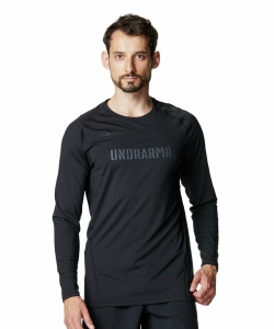 l|Cg61pt yzA_[A[}[(UNDER ARMOUR) A_[EFA  UA HEATGEAR FITTED GRAPHIC LONG SLEEVE SHIRT 6007730-001 Y 001 MD