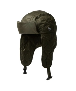 �l���|�C���g66pt 5% OFF�^SALE �y���������z�j���[�G��(NEW ERA) �X�q �L���b�v �g���b�p�[ Militaly Quilt Water Repellent �I���[�u | �A�E�g�h�A 14668870 �y�������K�i�z �����Y ���f�B�[�X �I���[�u M