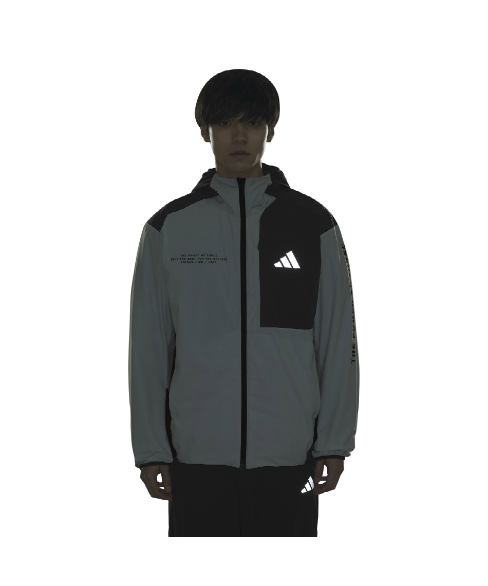adidas WAKE, フード付きジャケット 2XL WAKE.Sapporo adidas WAKE, フード付きジャケット 2XL WAKE.Sapporo