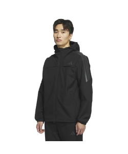 獲得ポイント76pt 27% OFF/SALE 【送料無料】アディダス(adidas) ウインドブレーカー ジャケット MH 撥水ウィンドジャケット KA1307 TC478 メンズ BK 2XL