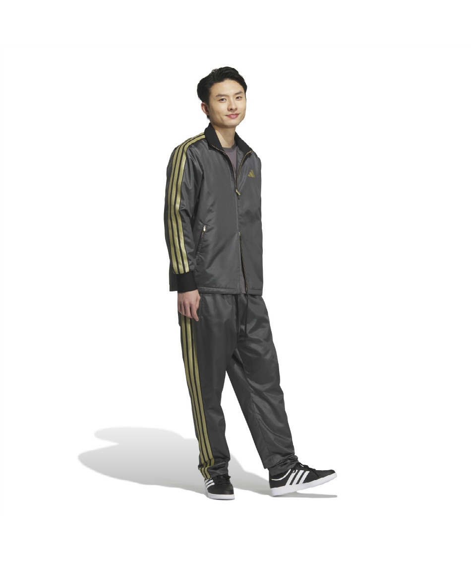 アディダス adidas ウインドブレーカー ジャケット メンズ Staygold レギュラーフィットクライマウォーム メッシュ裏地付きウーブン フルジップ ジャケット KA1248 TI377 アディダス(adidas) ウインドブレーカー ジャケット Staygold クライマ