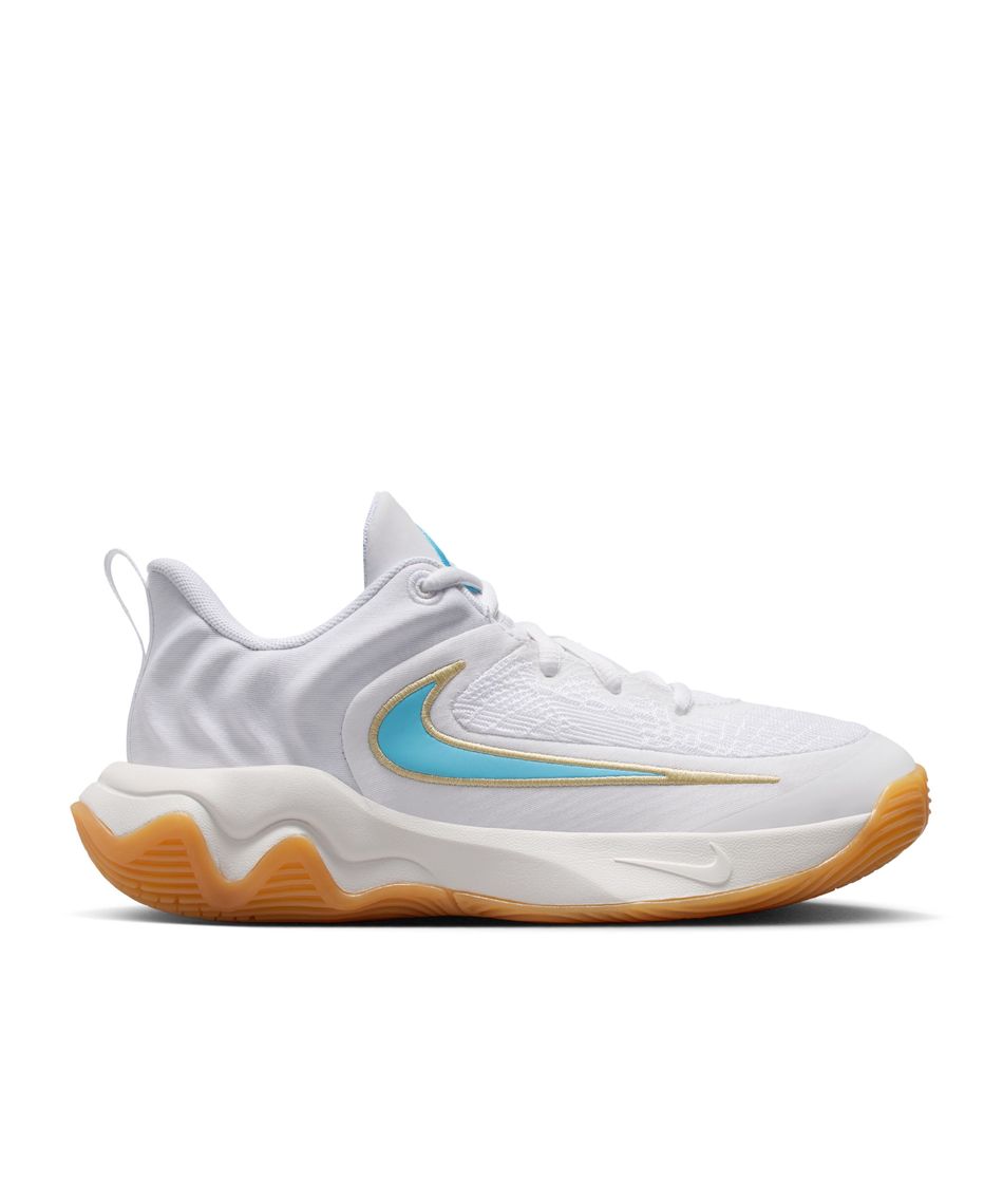 Nike バスケットボールシューズ 24cm Nike バスケットボールシューズ ホワイト/オレンジ/ピンク 24cm
