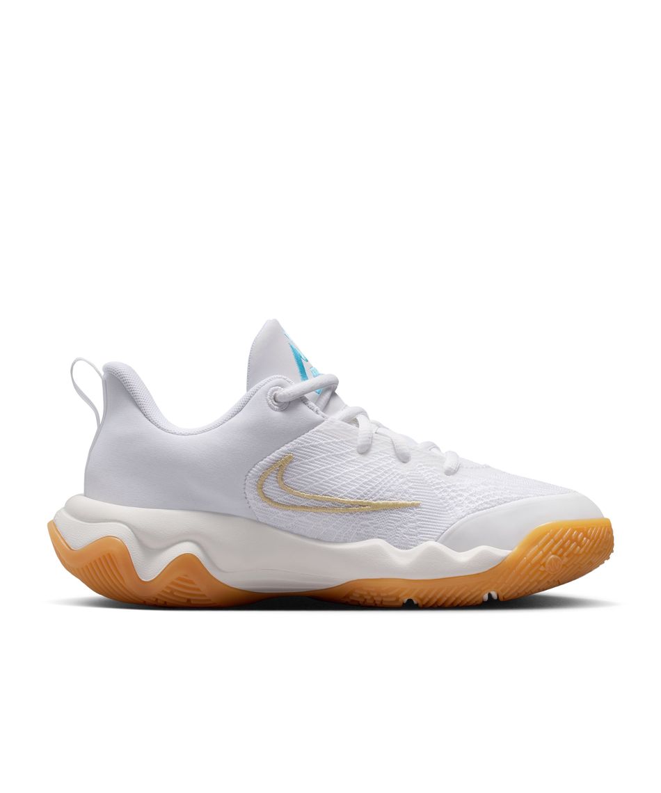 Nike バスケットボールシューズ 24cm Nike バスケットボールシューズ ホワイト/オレンジ/ピンク 24cm