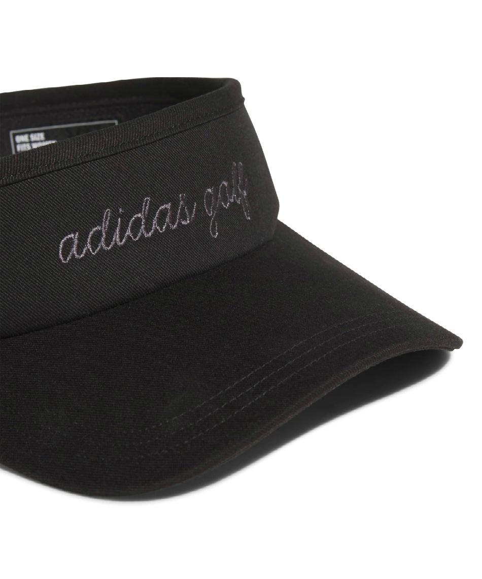 アディダス(adidas) ゴルフ サンバイザー ベロアリボンバイザー KQE26