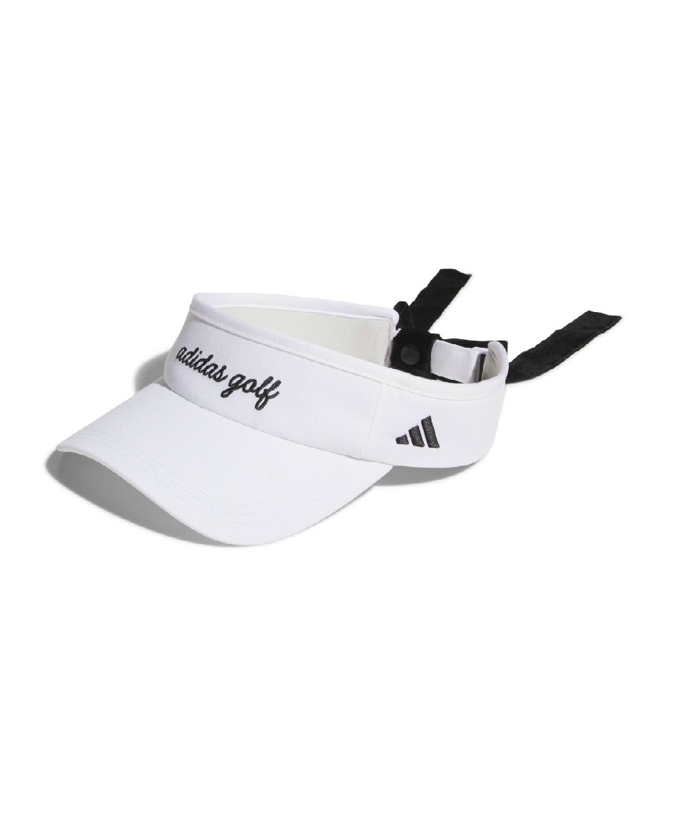 アディダス(adidas) ゴルフ サンバイザー ベロアリボンバイザー KQE26