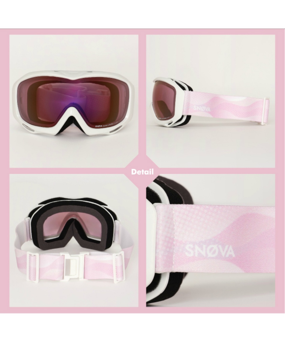 SNOVA スキー スノーボードゴーグル レディース GOGGLE SBV-935