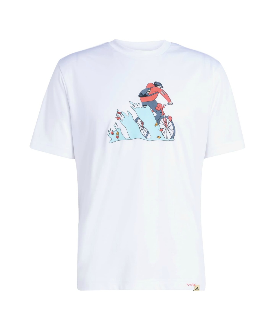 Tシャツ 半袖 クライマクール ドゥードル ハント バイク グラフィック