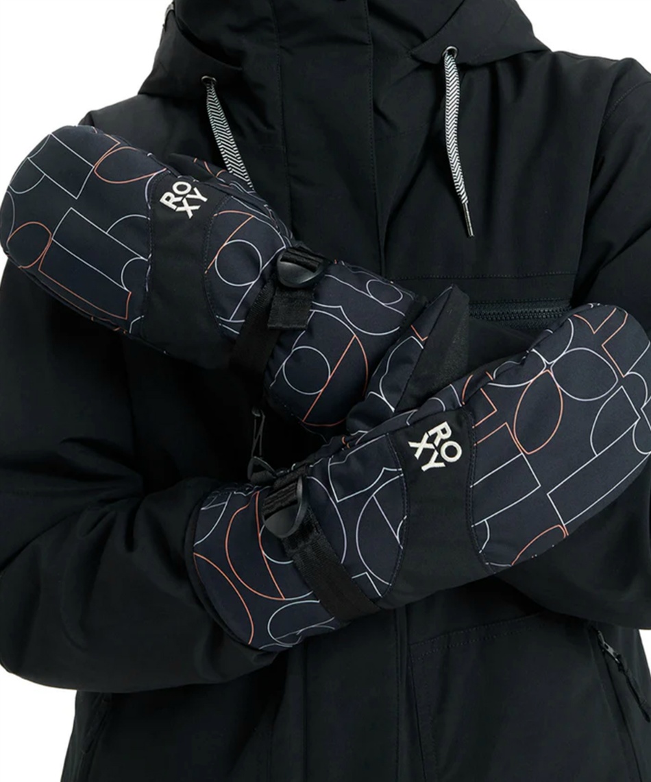 l|Cg80pt yzLV[(ROXY) XL[O[u ~g EBY JETTY MITT Xm[O[u  10000mm h ERJHN03266 yKiz fB[X KVJ3 L