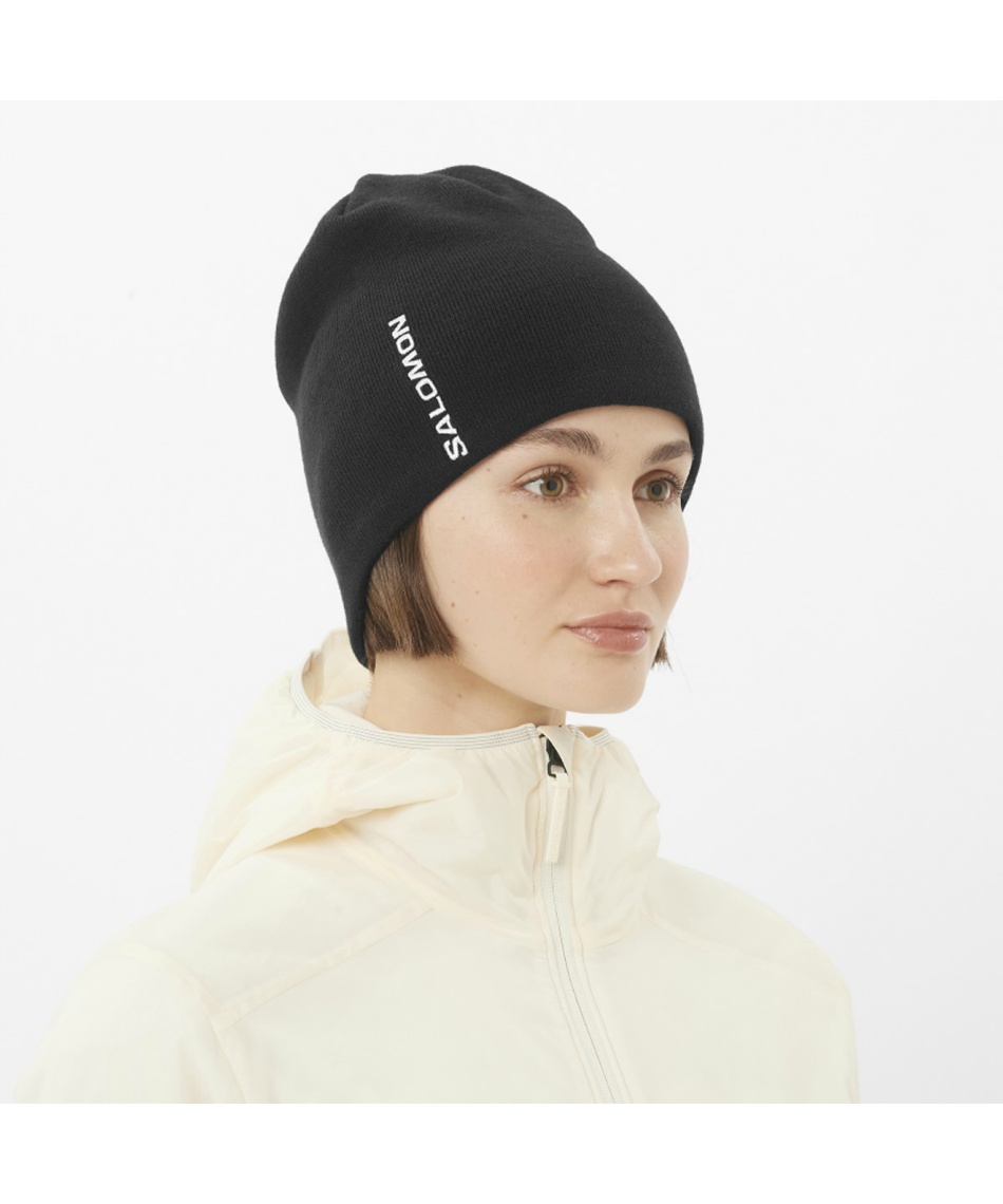 サロモン(SALOMON) ニット帽 GRAPHIC BEANIE グラフィックビーニー