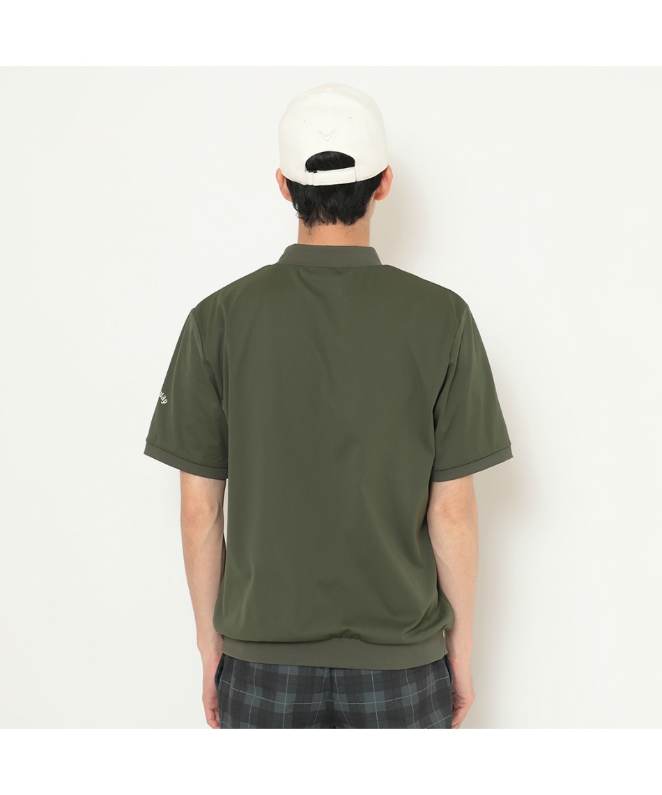 キャロウェイ(Callaway) ゴルフウェア 半袖シャツ スムース半袖モック