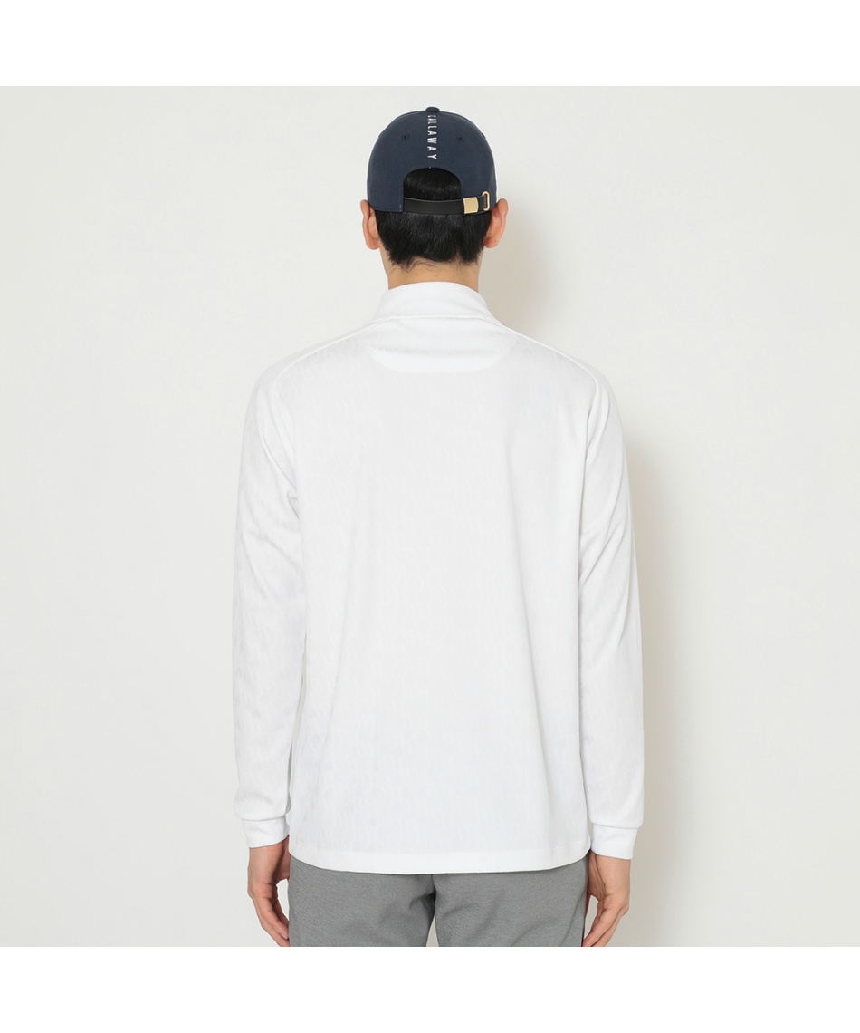 キャロウェイ(Callaway) ゴルフウェア 長袖シャツ ロゴジャカード