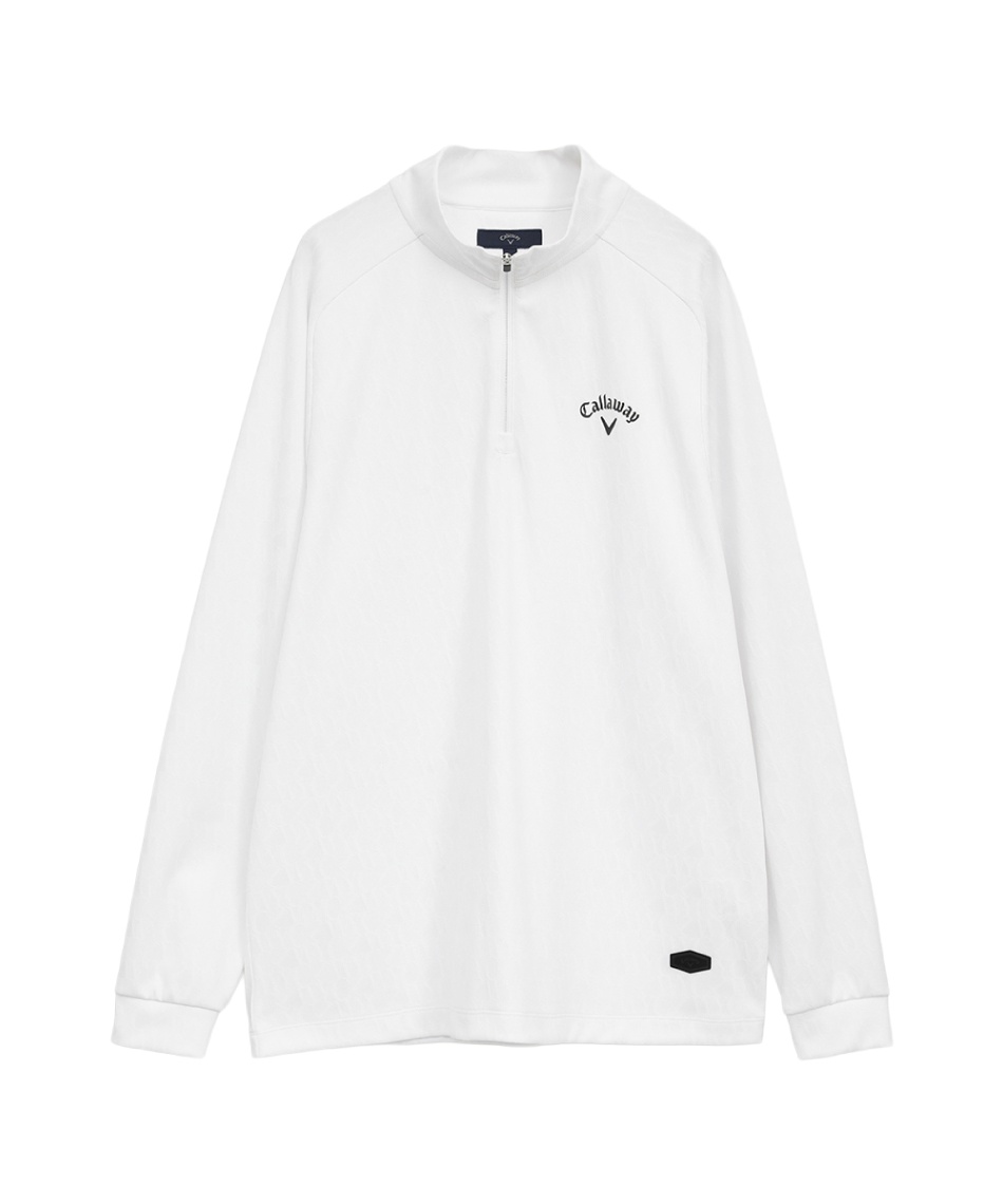 キャロウェイ(Callaway) ゴルフウェア 長袖シャツ ロゴジャカード