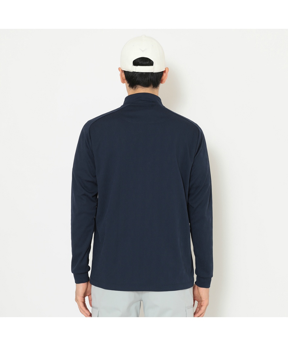 キャロウェイ(Callaway) ゴルフウェア 長袖シャツ ロゴジャカード