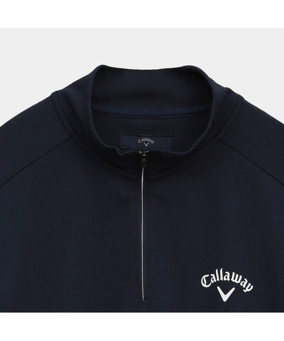 キャロウェイ(Callaway) ゴルフウェア 長袖シャツ ロゴジャカード