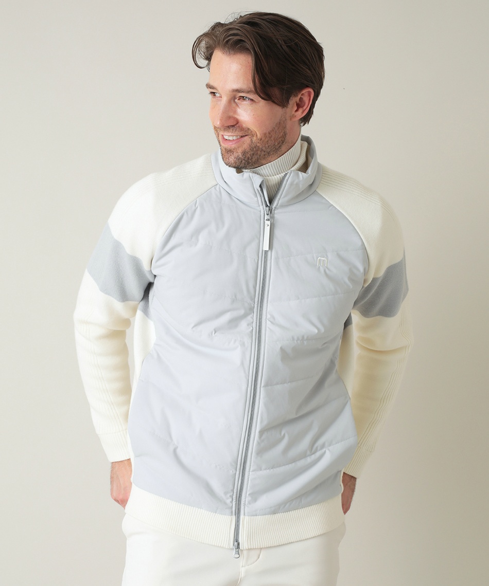 ゴルフウェア ブルゾン Hybrid Knit Jacket 7AM042 【2025年秋冬モデル