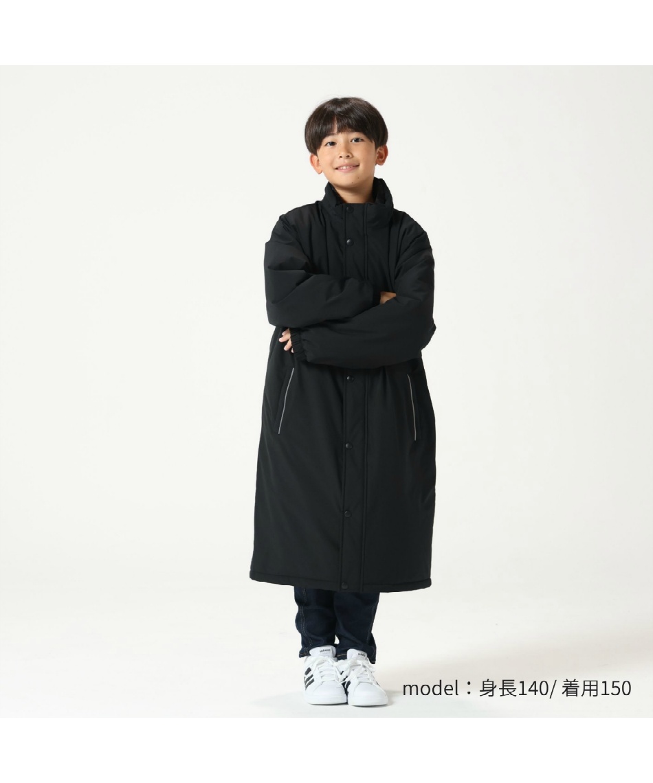 ももクロ　脱寒ベンチコートＺ　黒 ルースイソンブラ/LUZ e SOMBRA ベンチコート/BENCH COAT【L1222255
