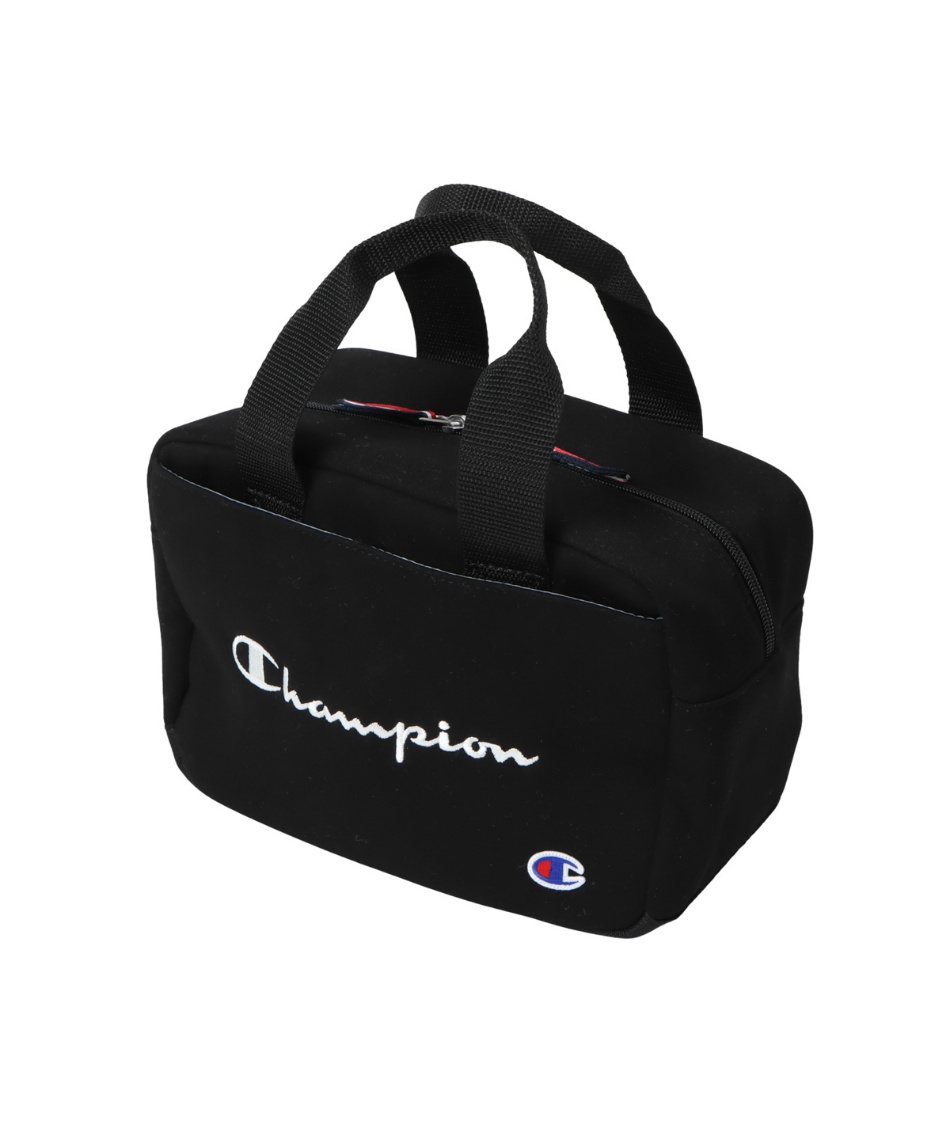 獲得ポイント54pt 9% OFF/SALE 【送料無料】チャンピオン(Champion) ラウンドバッグ TOTE BAG トートバッグ 横型 C3-CG702B 【2025年モデル】 メンズ レディース ブラック(090) F