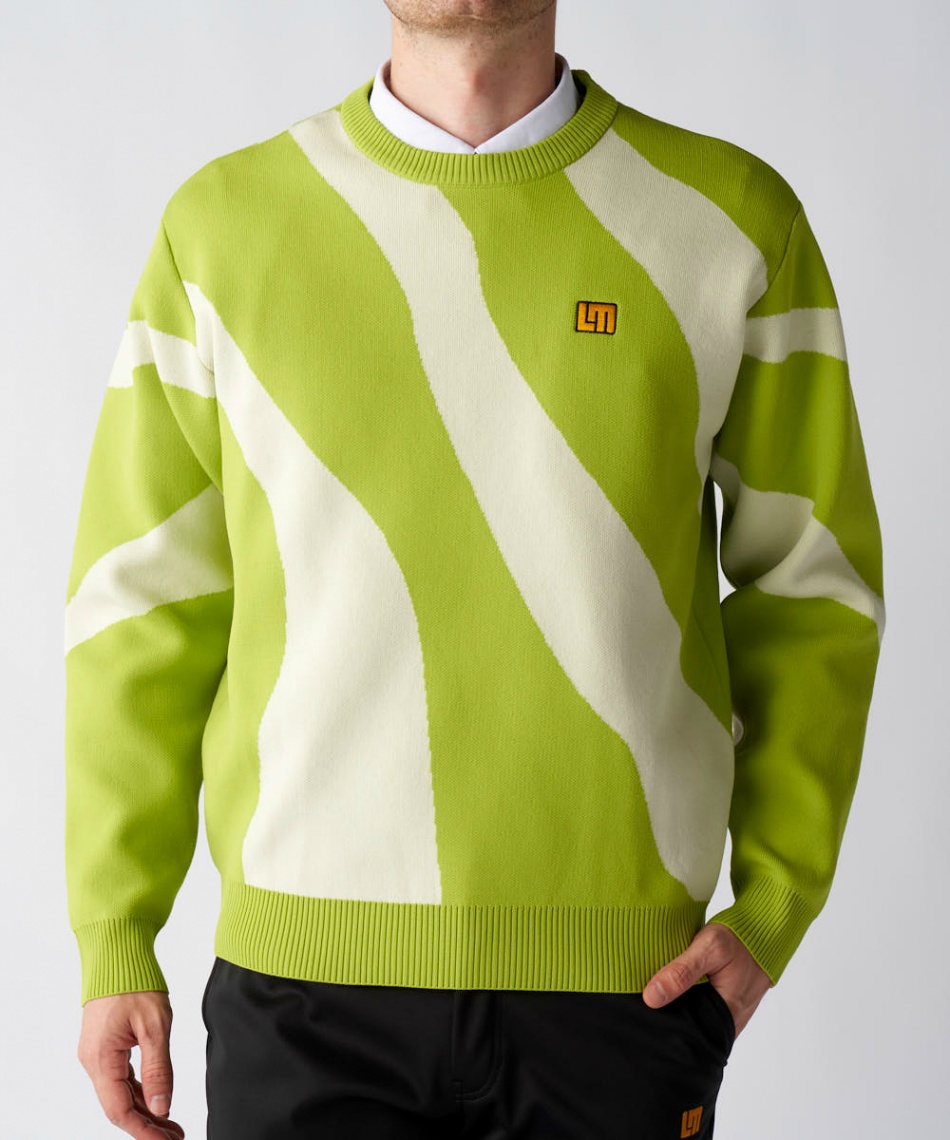 ゴルフウェア セーター クルーネックニット 775700 【ご自宅配送限定