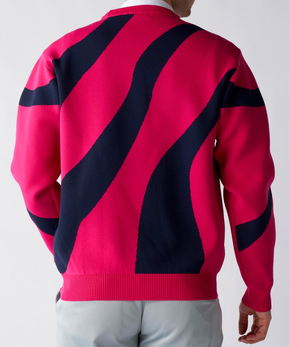 ゴルフウェア セーター クルーネックニット 775700 【ご自宅配送限定