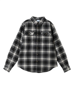 長袖シャツ フレアガンストレッチフランネルシャツ AE0232-008 【国内