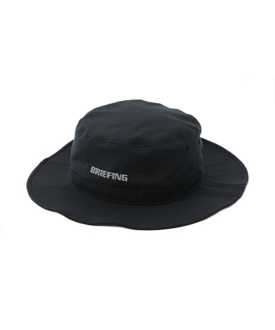 l|Cg100pt yzu[tBO(BRIEFING) St nbg WR STRETCH WIDE HAT BRG253MA8 y2025NH~fz Y 010BLACK FREE