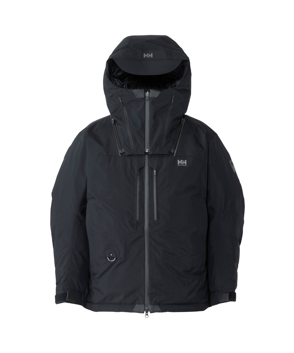 【美品】ヘリーハンセン HELLY HANSEN HOE11950 黒 L 中古・古着通販】HELLY HANSEN (ヘリーハンセン) ダウンジャケット
