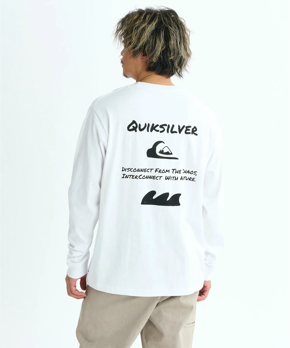 クイックシルバー(QUIKSILVER) Tシャツ 長袖 PG HAND DRAWN LT 長袖T