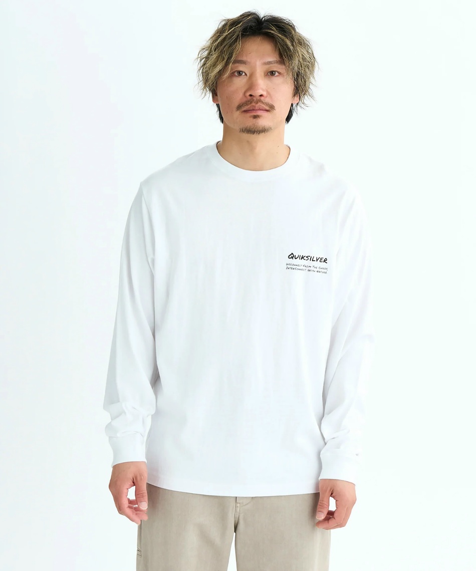 クイックシルバー(QUIKSILVER) Tシャツ 長袖 PG HAND DRAWN LT 長袖T
