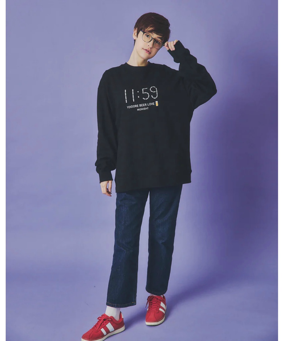 スウェットトレーナー BEER SUKI クルーネックスウェット 835208 【ご