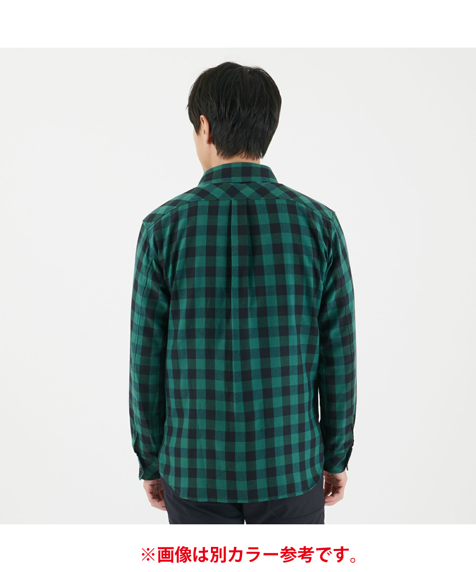 ミレー(MILLET) 長袖シャツ サーモ チェック シャツ ロングスリーブ