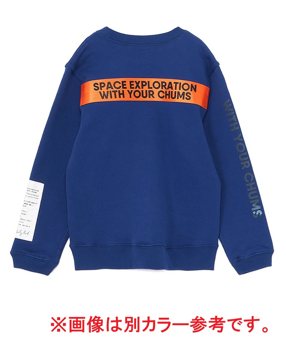 チャムス(CHUMS) スウェット トレーナー キッズスペースブラストオフ