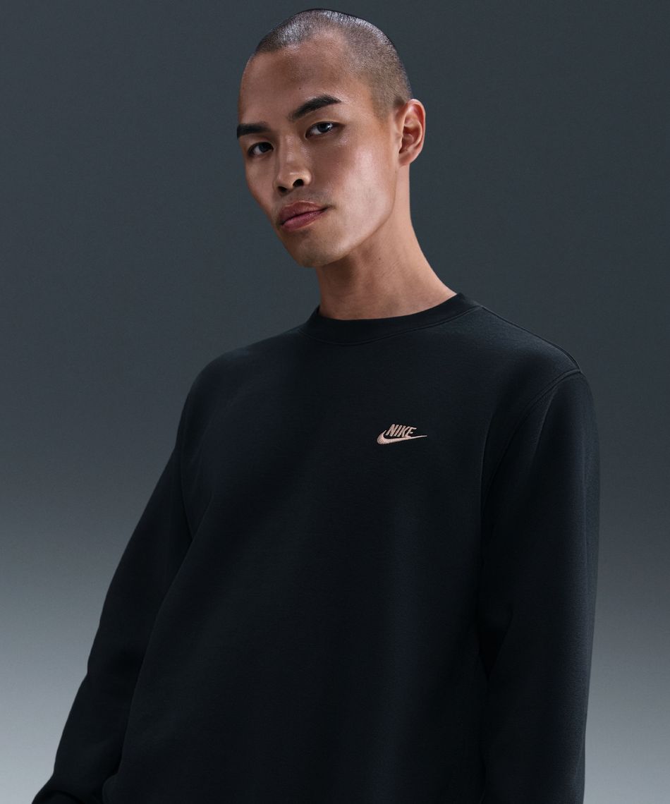 ナイキ(NIKE) スウェットトレーナー CLUB 裏起毛クルースウェット NV