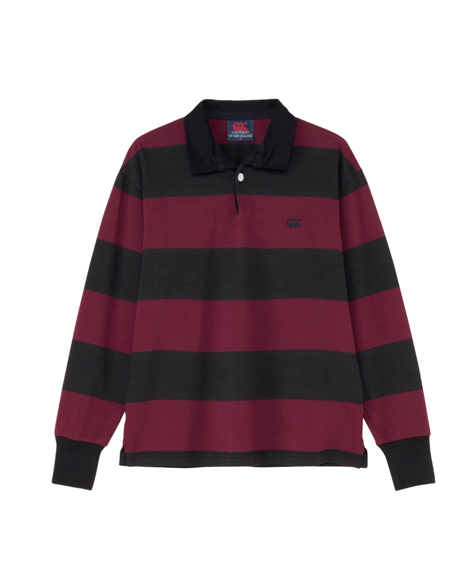 こーむら カンタベリー(CANTERBURY) ポロシャツ 長袖 ロングスリーブ4インチ