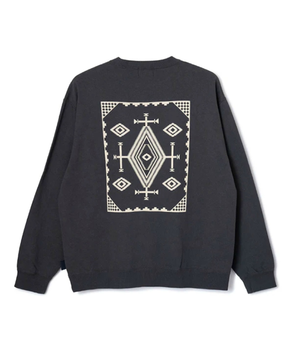 スウェット トレーナー ロングスリーブ バックプリント スウェット