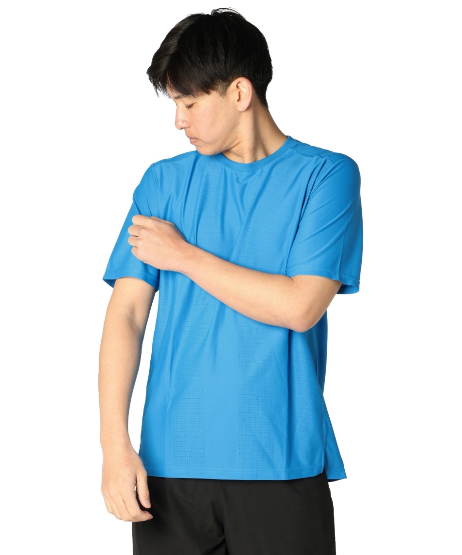 ランニングウェア Tシャツ 半袖 軽量ジャガード半袖Tシャツ
