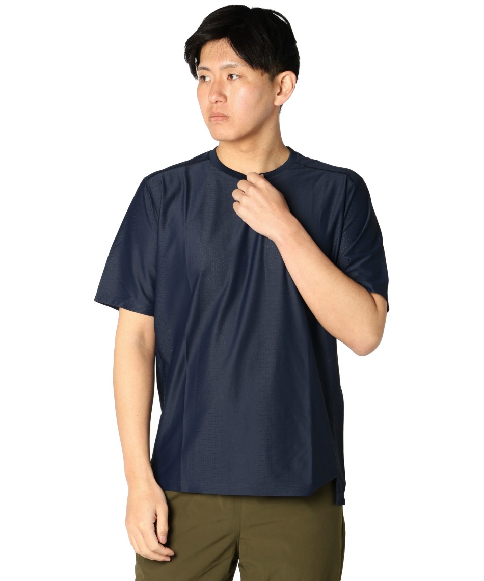 ランニングウェア Tシャツ 半袖 軽量ジャガード半袖Tシャツ