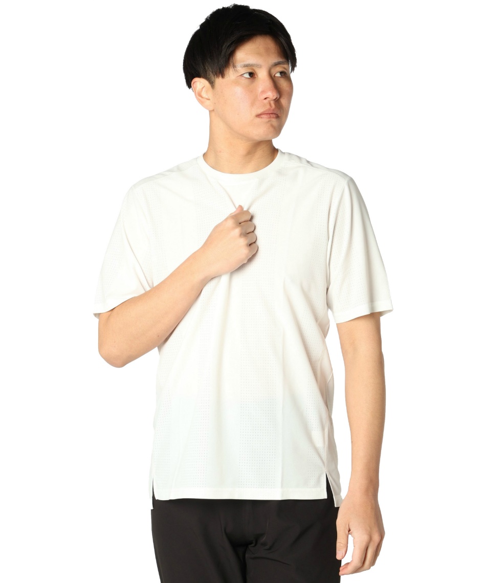 ランニングウェア Tシャツ 半袖 軽量ジャガード半袖Tシャツ