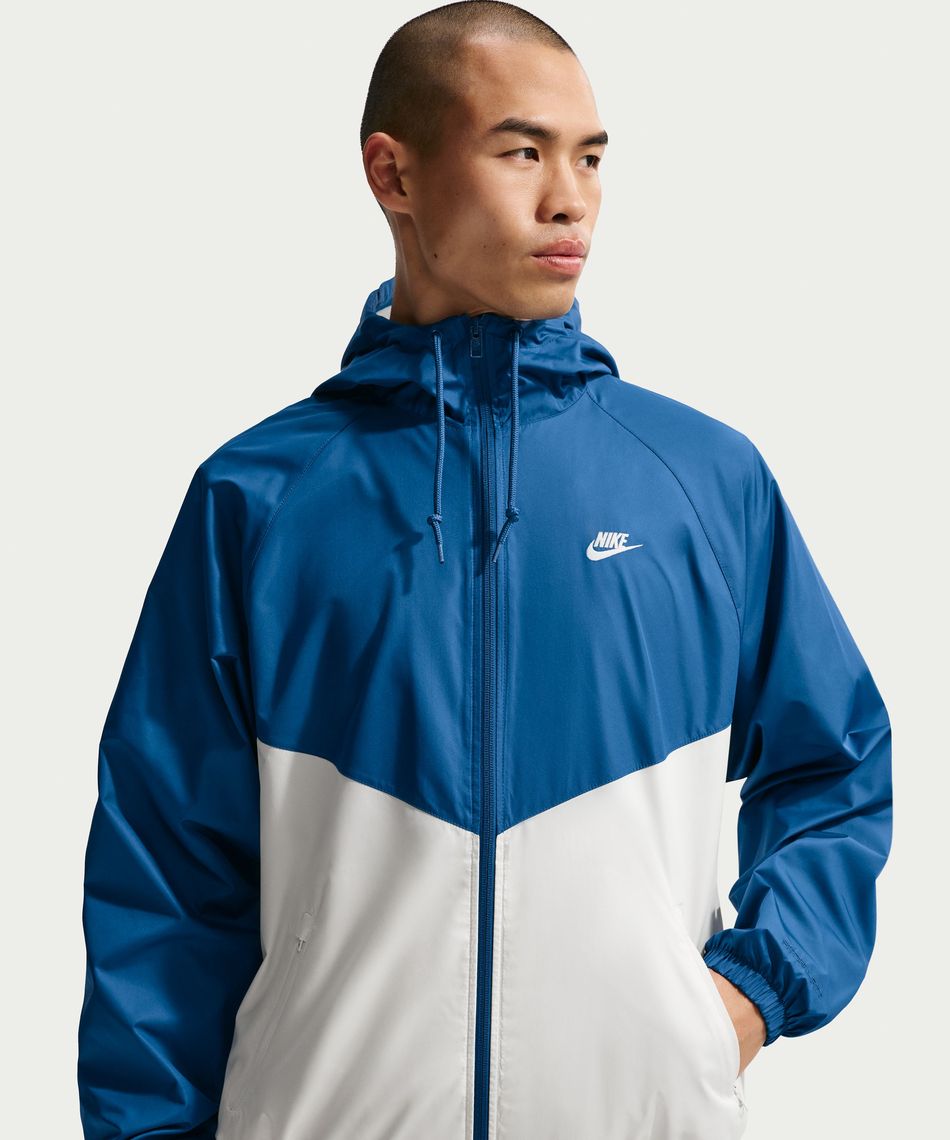 nike ナイロンジャケット 青 緑 白 カラーブロック フリーザ 綾波レイ NIKE - nike ナイロンジャケット 青 緑 白 カラーブロック フリーザ