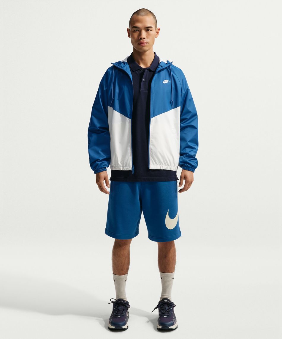 Nike 富士山プリント ウィンドブレーカー メンズM ナイキ(NIKE) ウインドブレーカー ジャケット LND WRフードウーブンJK