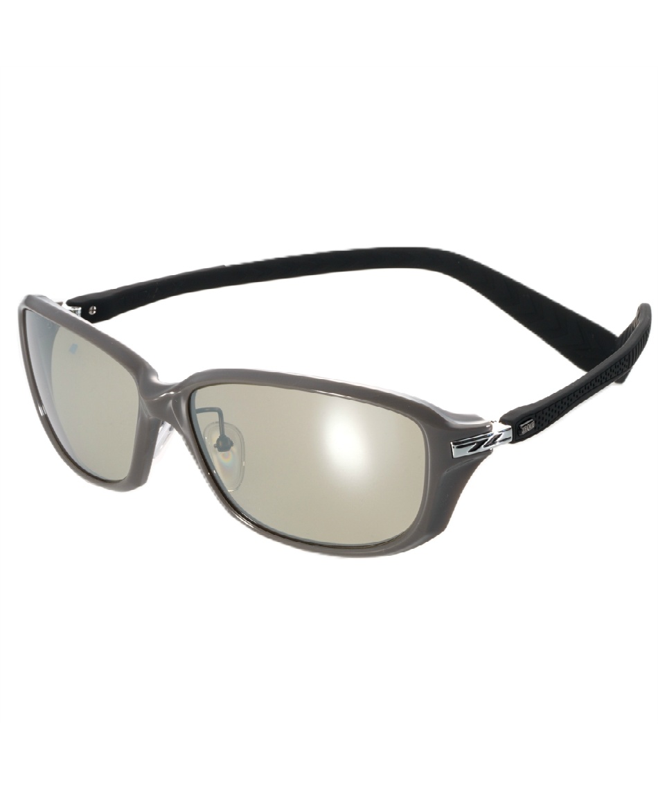 ○ ゼクー(ZEQUE) 偏光サングラス ティーダエックス TIDAX CHA/BLK TVS