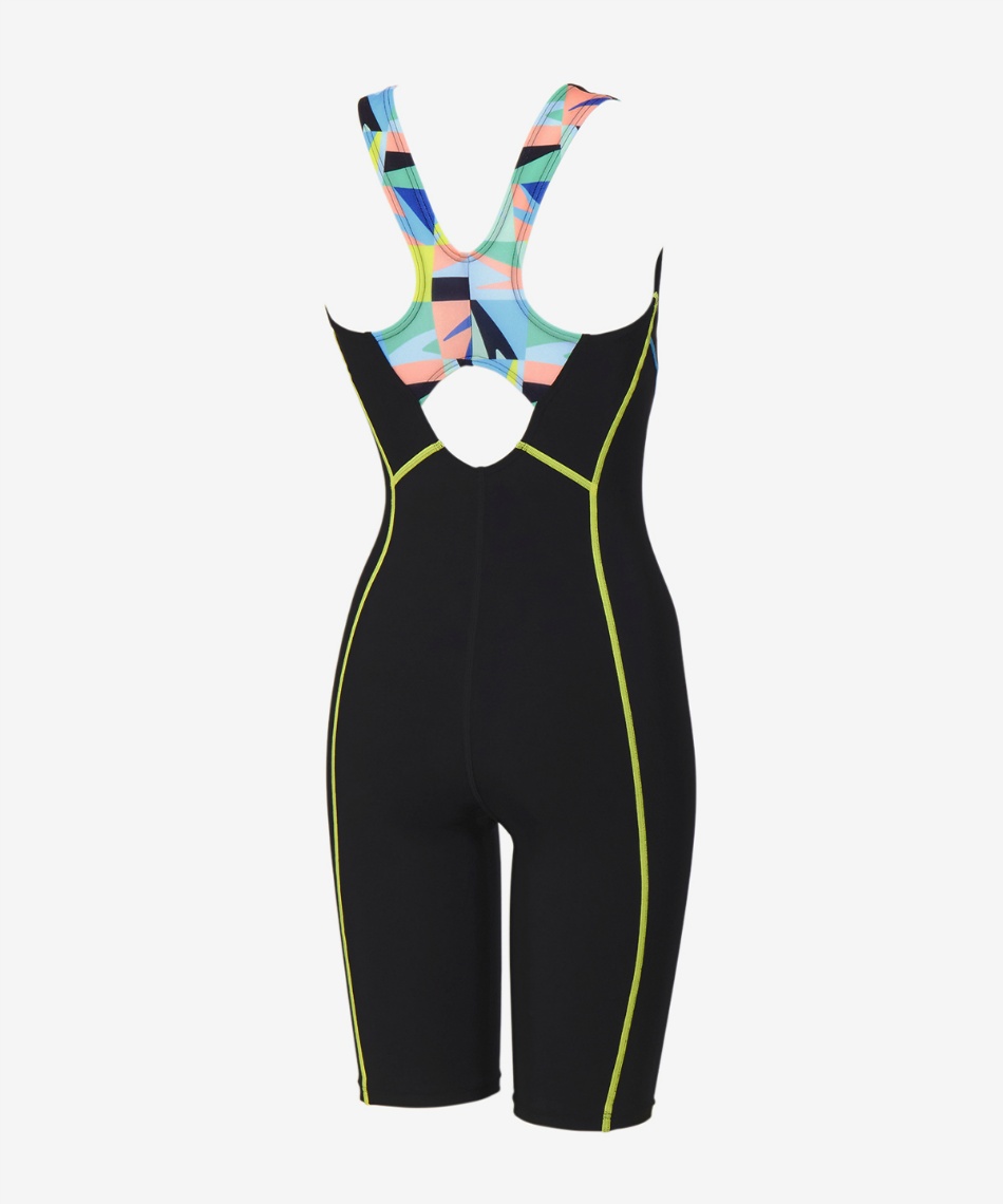 スピード(Speedo) フィットネス水着 オールインワン Puzzle Loosen
