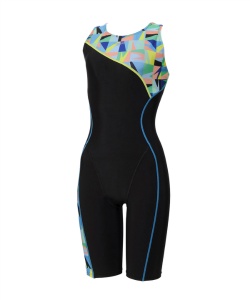 スピード(Speedo) フィットネス水着 オールインワン Puzzle Loosen